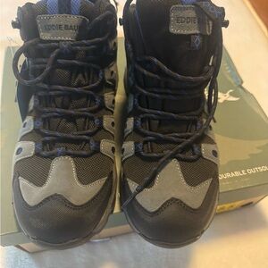 Eddie Bauer Blue and Black Hiking Boots